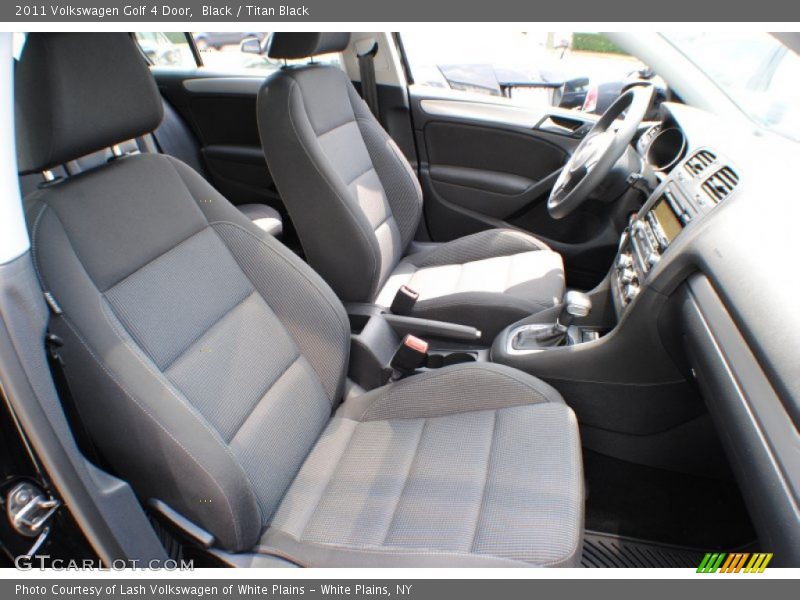 Black / Titan Black 2011 Volkswagen Golf 4 Door