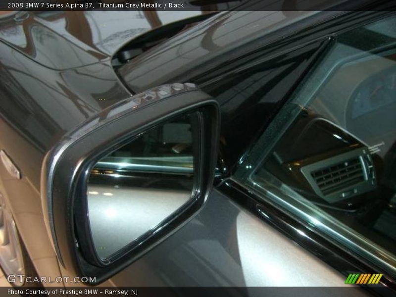 Titanium Grey Metallic / Black 2008 BMW 7 Series Alpina B7