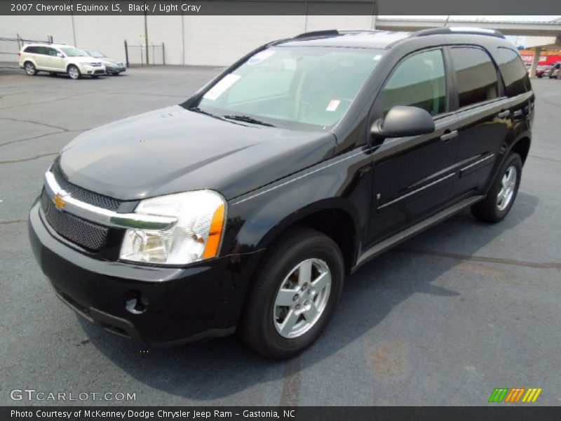 Black / Light Gray 2007 Chevrolet Equinox LS