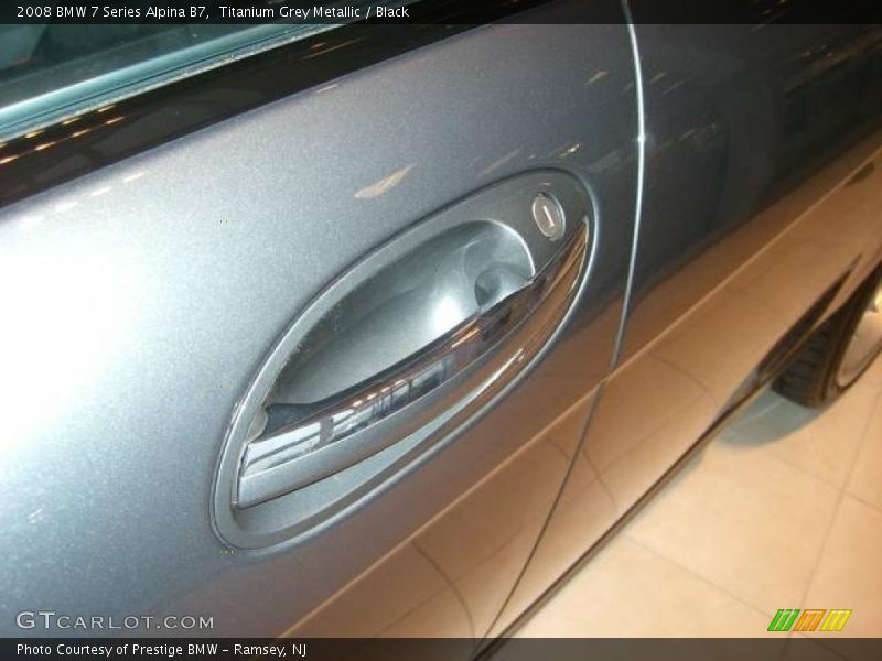Titanium Grey Metallic / Black 2008 BMW 7 Series Alpina B7
