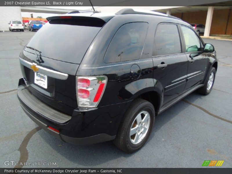 Black / Light Gray 2007 Chevrolet Equinox LS