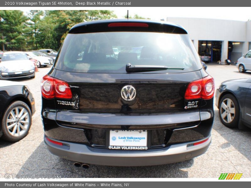 Deep Black Metallic / Charcoal 2010 Volkswagen Tiguan SE 4Motion