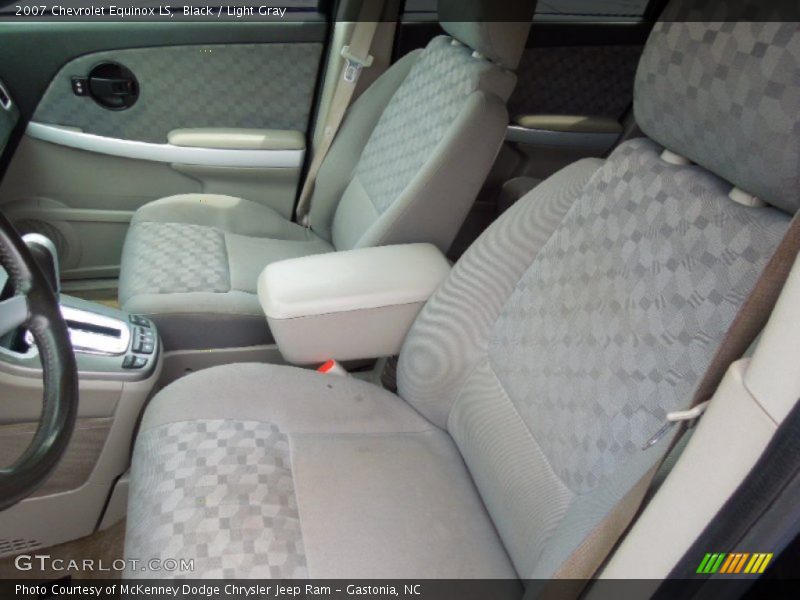 Front Seat of 2007 Equinox LS