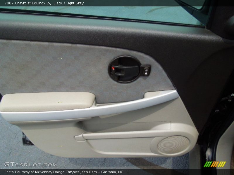 Black / Light Gray 2007 Chevrolet Equinox LS