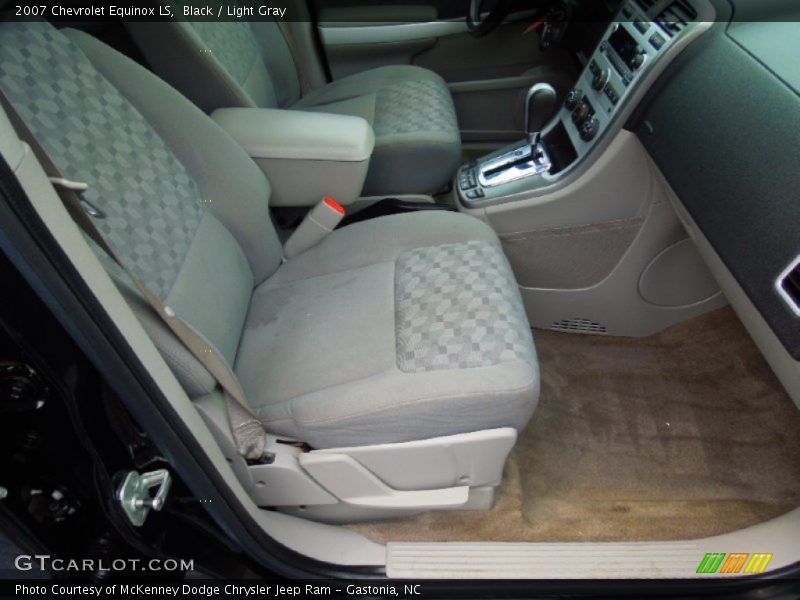 Black / Light Gray 2007 Chevrolet Equinox LS