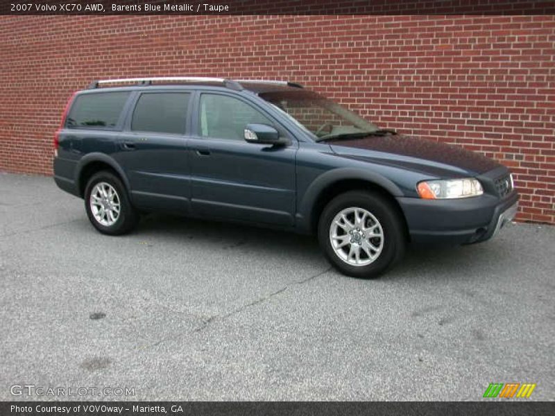 Barents Blue Metallic / Taupe 2007 Volvo XC70 AWD