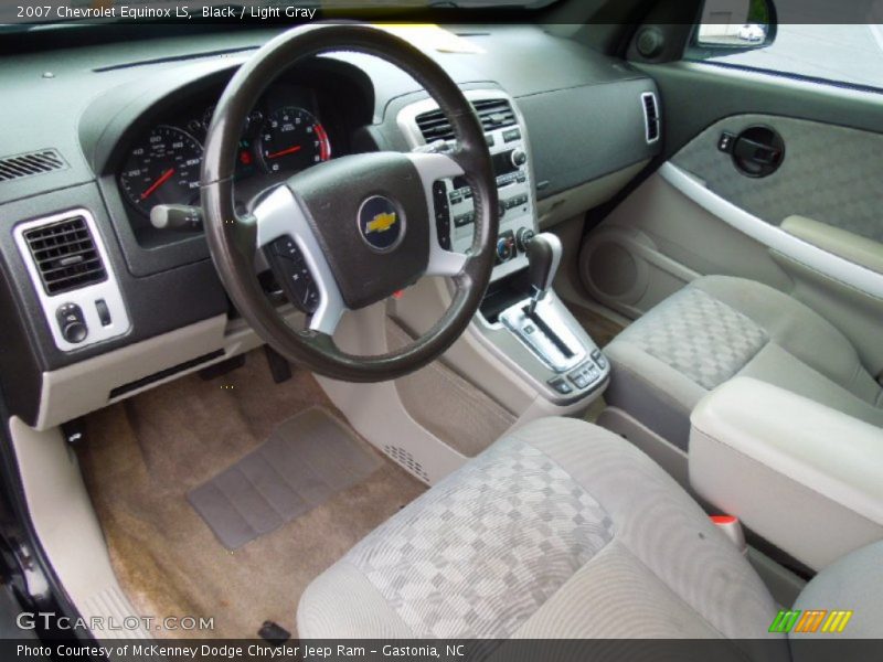 Light Gray Interior - 2007 Equinox LS 