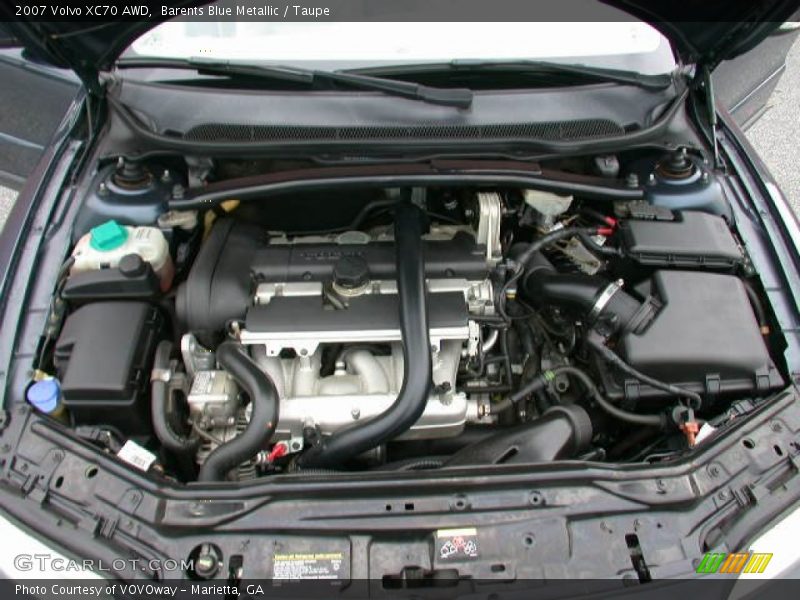 Barents Blue Metallic / Taupe 2007 Volvo XC70 AWD