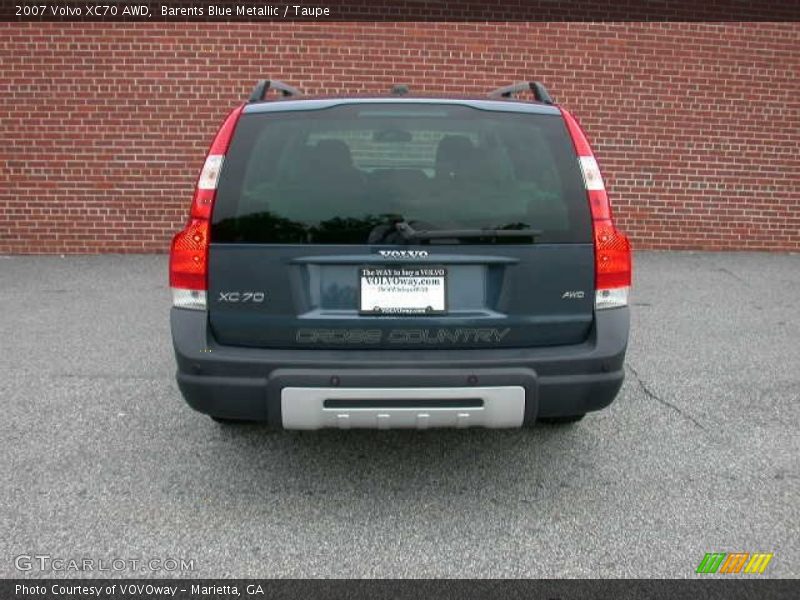 Barents Blue Metallic / Taupe 2007 Volvo XC70 AWD