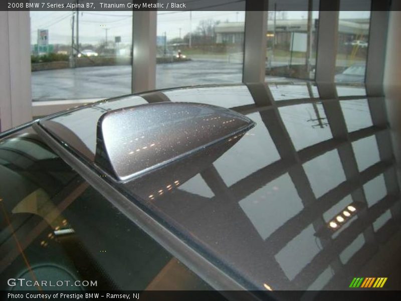 Titanium Grey Metallic / Black 2008 BMW 7 Series Alpina B7