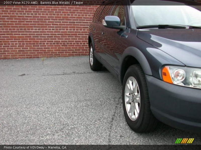 Barents Blue Metallic / Taupe 2007 Volvo XC70 AWD