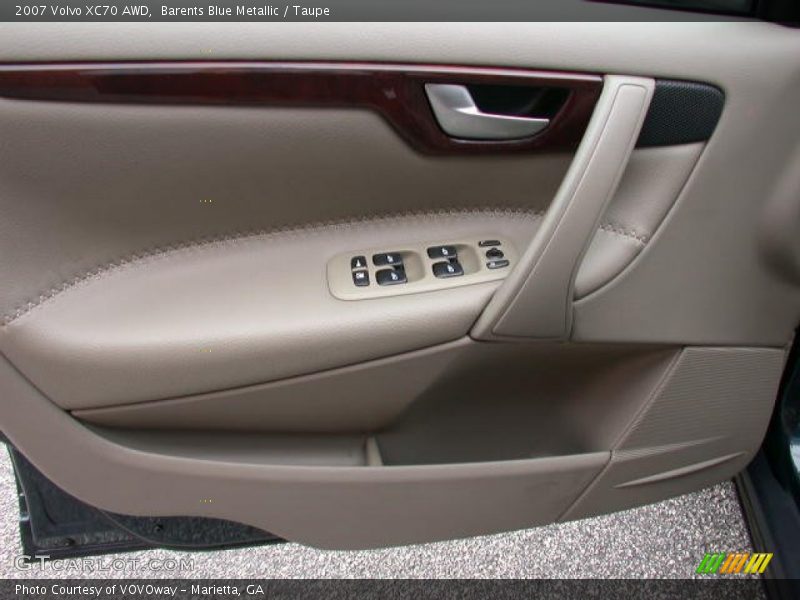 Barents Blue Metallic / Taupe 2007 Volvo XC70 AWD