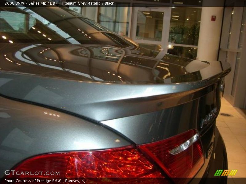 Titanium Grey Metallic / Black 2008 BMW 7 Series Alpina B7
