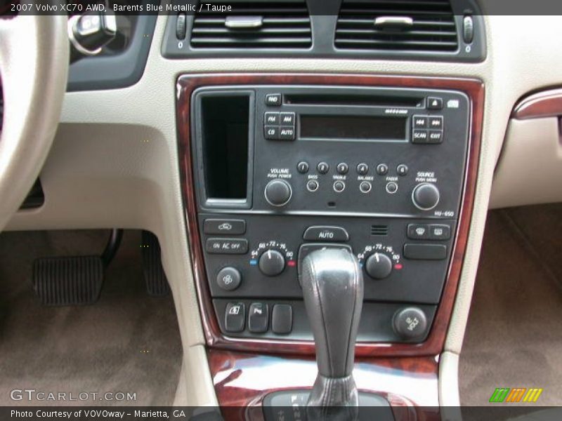 Barents Blue Metallic / Taupe 2007 Volvo XC70 AWD
