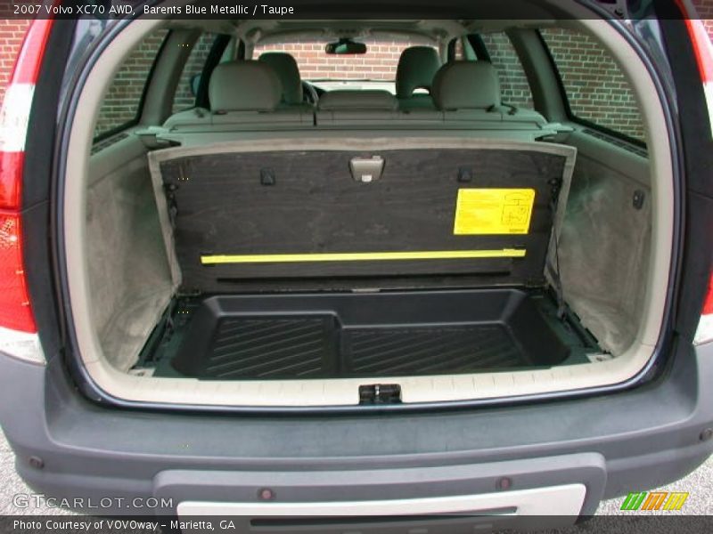 Barents Blue Metallic / Taupe 2007 Volvo XC70 AWD