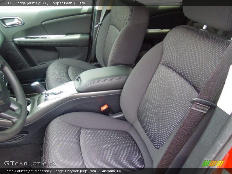Copper Pearl / Black 2012 Dodge Journey SXT