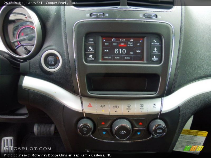 Copper Pearl / Black 2012 Dodge Journey SXT