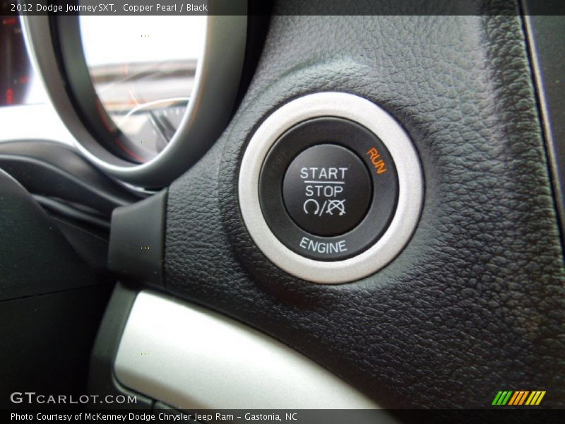 Copper Pearl / Black 2012 Dodge Journey SXT