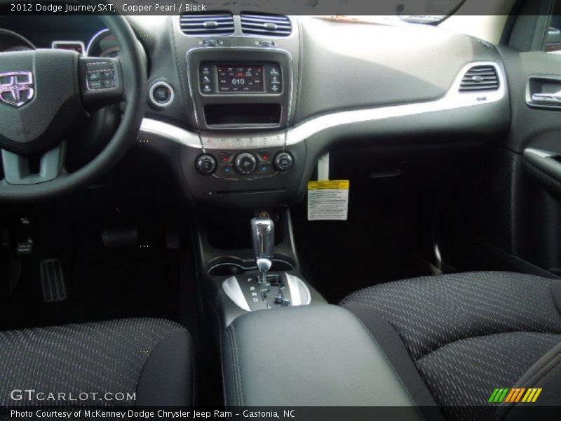 Copper Pearl / Black 2012 Dodge Journey SXT