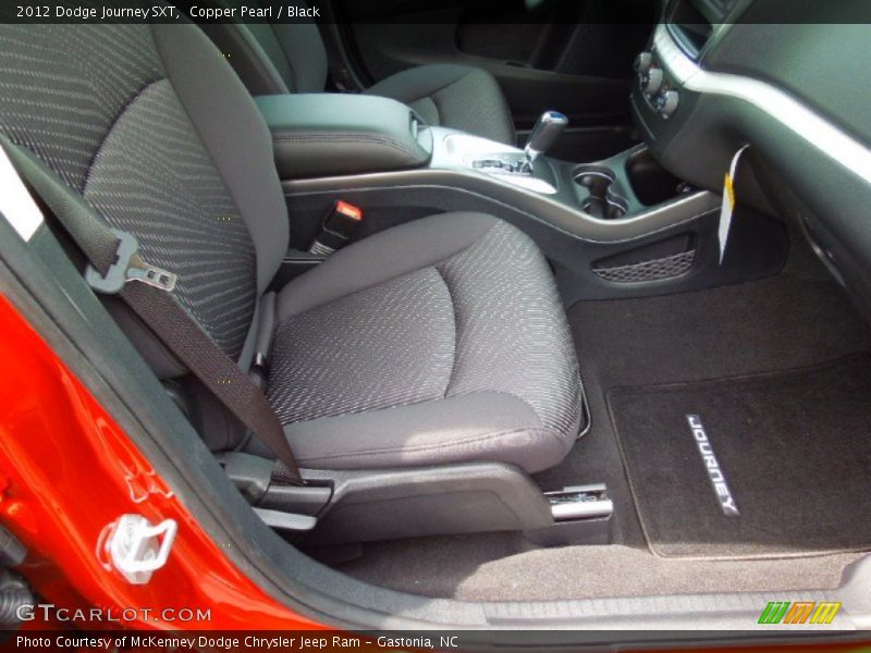 Copper Pearl / Black 2012 Dodge Journey SXT