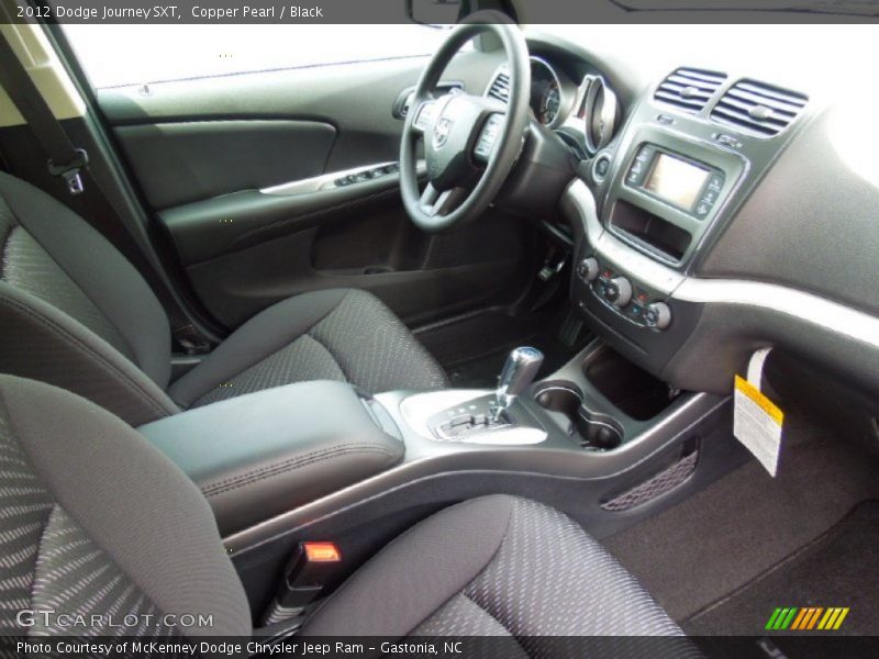 Copper Pearl / Black 2012 Dodge Journey SXT