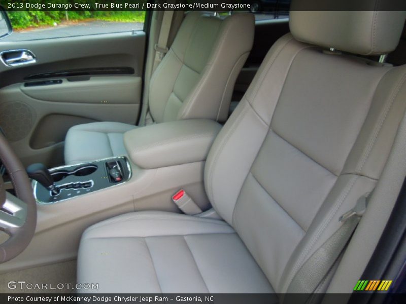 True Blue Pearl / Dark Graystone/Medium Graystone 2013 Dodge Durango Crew
