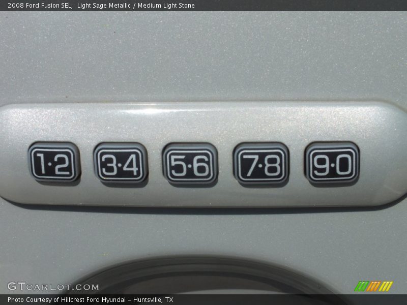 Light Sage Metallic / Medium Light Stone 2008 Ford Fusion SEL