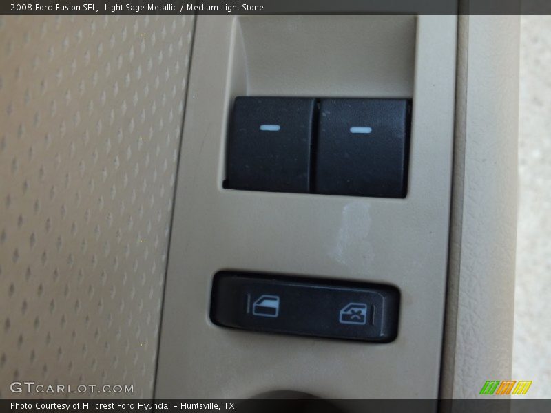 Light Sage Metallic / Medium Light Stone 2008 Ford Fusion SEL