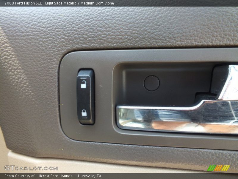 Light Sage Metallic / Medium Light Stone 2008 Ford Fusion SEL