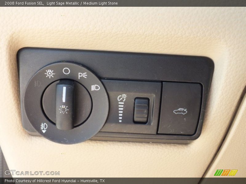 Light Sage Metallic / Medium Light Stone 2008 Ford Fusion SEL