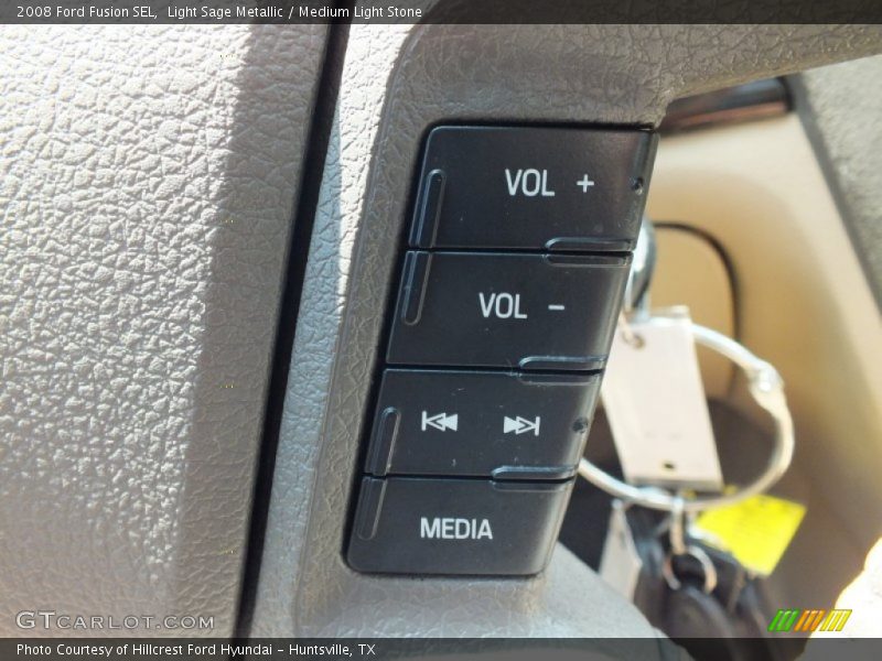 Light Sage Metallic / Medium Light Stone 2008 Ford Fusion SEL