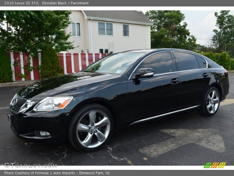 Obsidian Black / Parchment 2010 Lexus GS 350