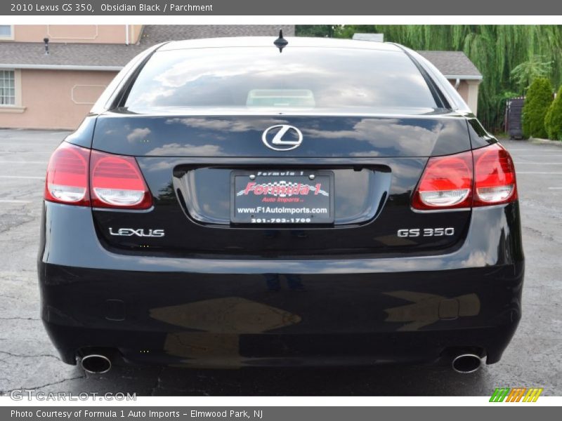 Obsidian Black / Parchment 2010 Lexus GS 350