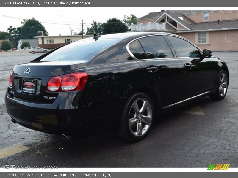 Obsidian Black / Parchment 2010 Lexus GS 350