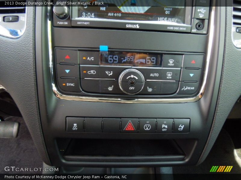 Controls of 2013 Durango Crew