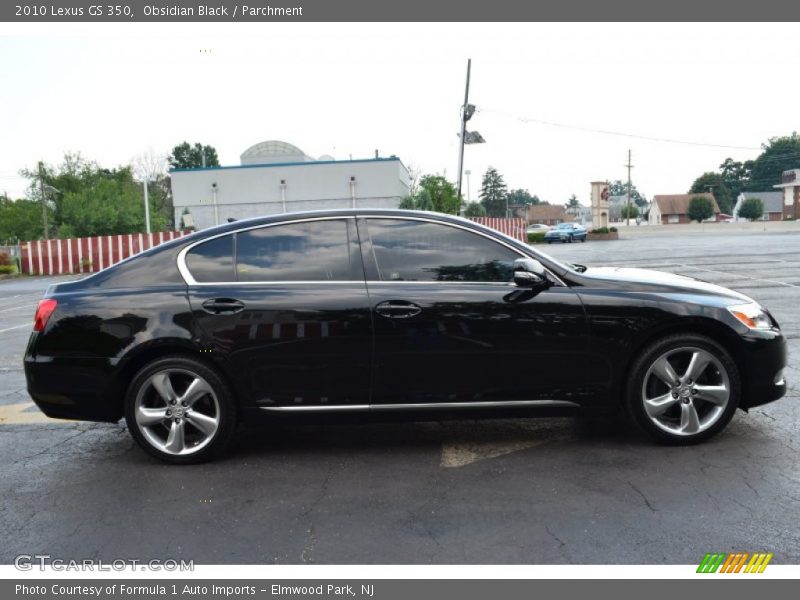 Obsidian Black / Parchment 2010 Lexus GS 350