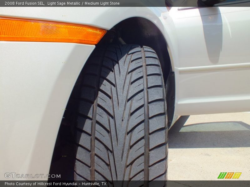 Light Sage Metallic / Medium Light Stone 2008 Ford Fusion SEL