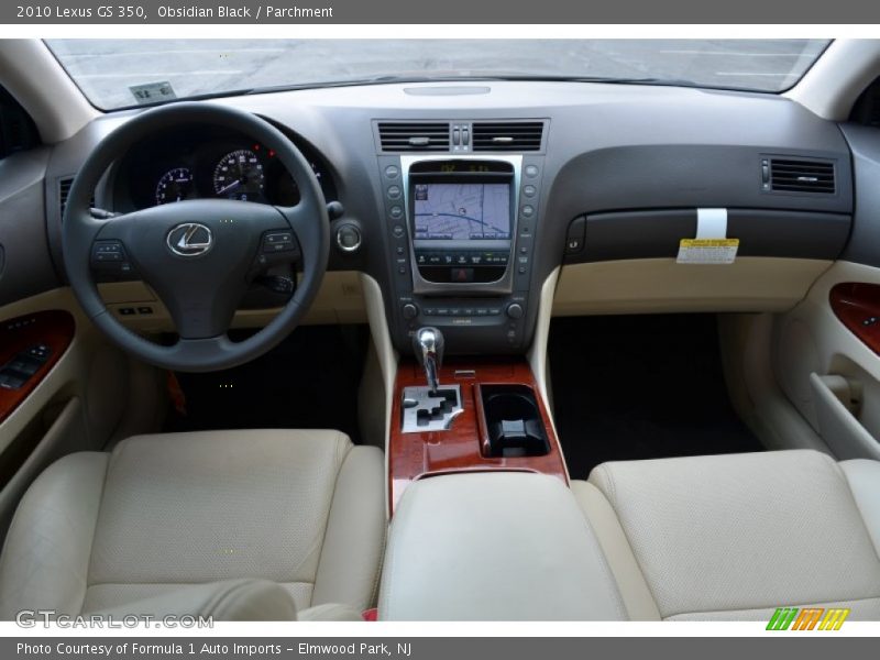 Dashboard of 2010 GS 350