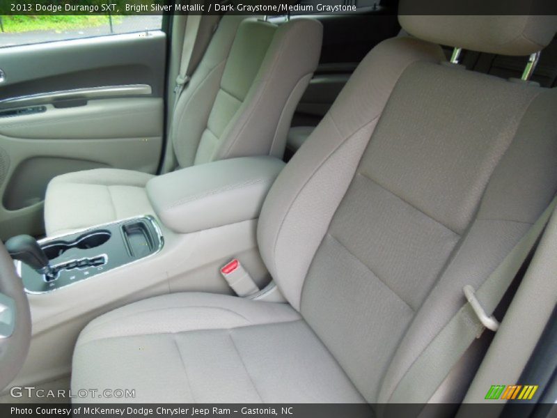 Bright Silver Metallic / Dark Graystone/Medium Graystone 2013 Dodge Durango SXT