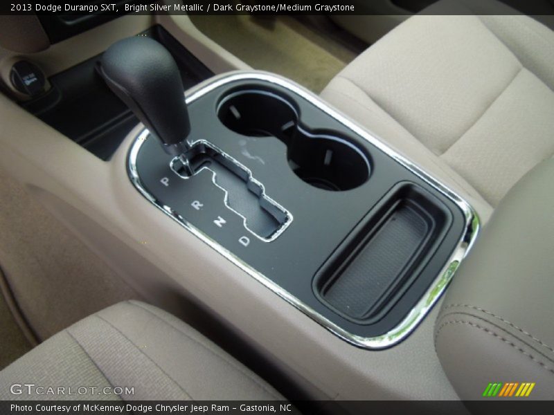 Bright Silver Metallic / Dark Graystone/Medium Graystone 2013 Dodge Durango SXT