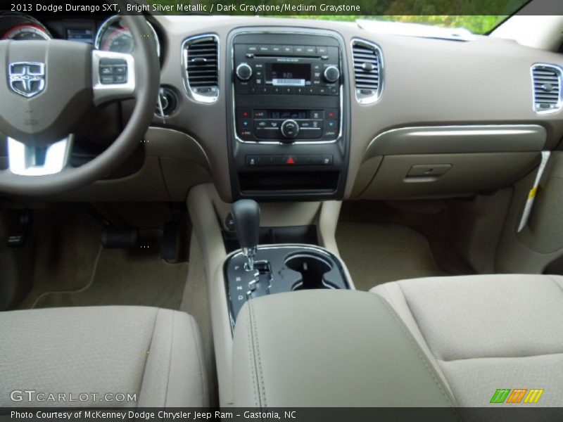 Bright Silver Metallic / Dark Graystone/Medium Graystone 2013 Dodge Durango SXT
