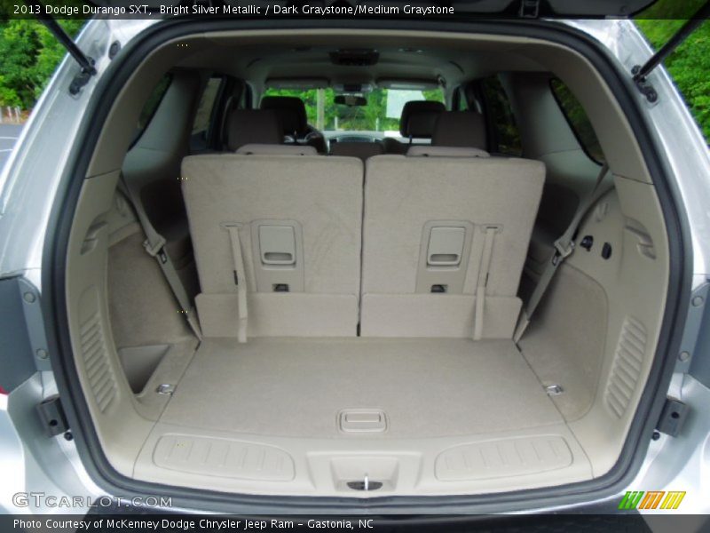 Bright Silver Metallic / Dark Graystone/Medium Graystone 2013 Dodge Durango SXT
