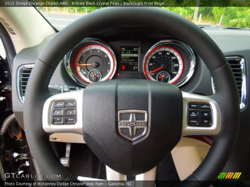  2013 Durango Citadel AWD Steering Wheel