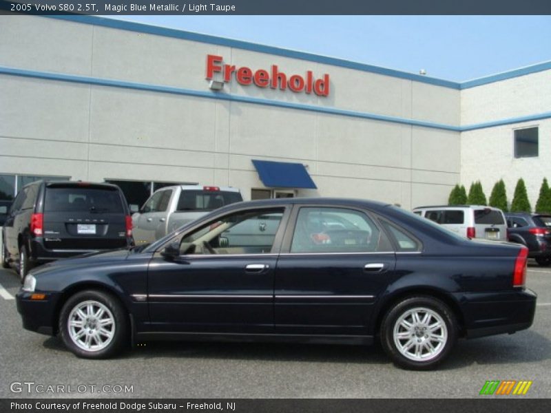 Magic Blue Metallic / Light Taupe 2005 Volvo S80 2.5T