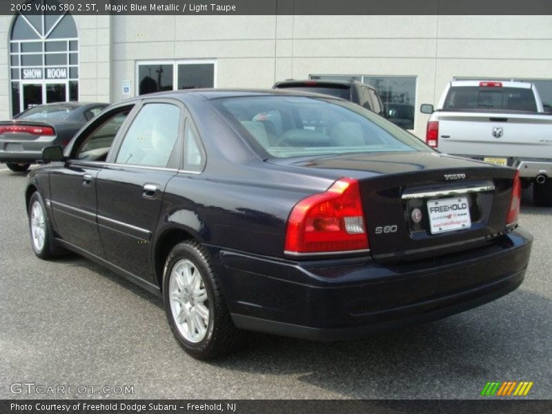 Magic Blue Metallic / Light Taupe 2005 Volvo S80 2.5T