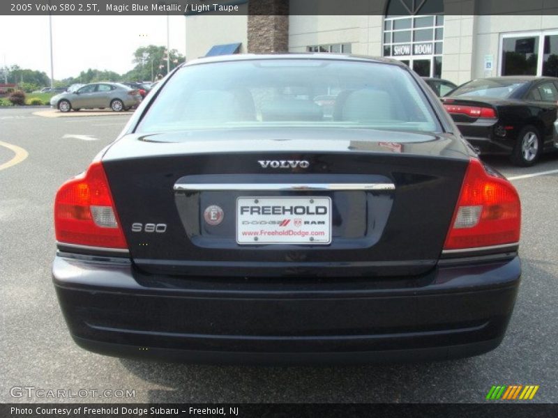 Magic Blue Metallic / Light Taupe 2005 Volvo S80 2.5T