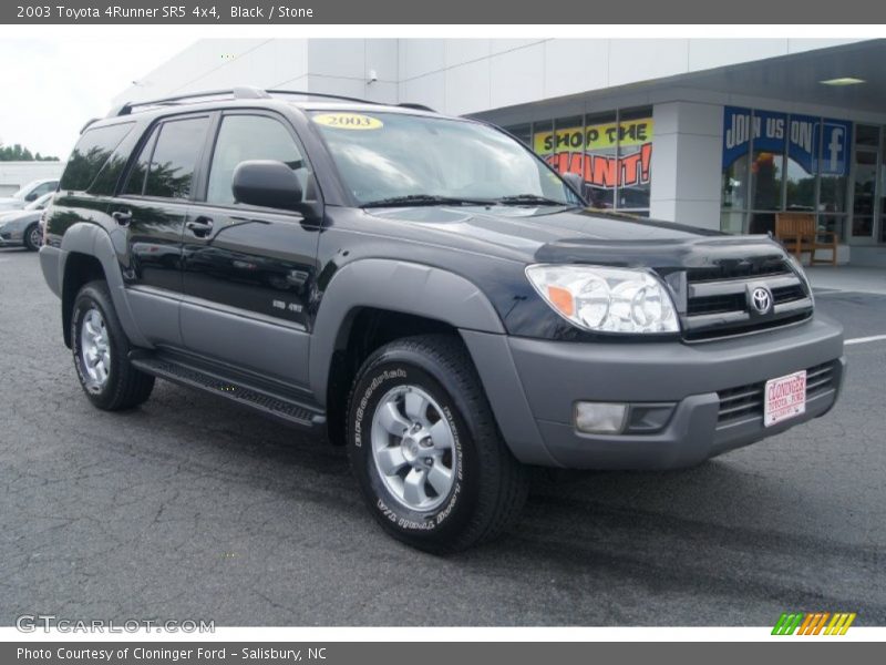 Black / Stone 2003 Toyota 4Runner SR5 4x4