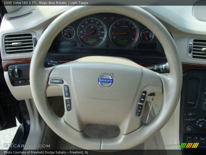 Magic Blue Metallic / Light Taupe 2005 Volvo S80 2.5T
