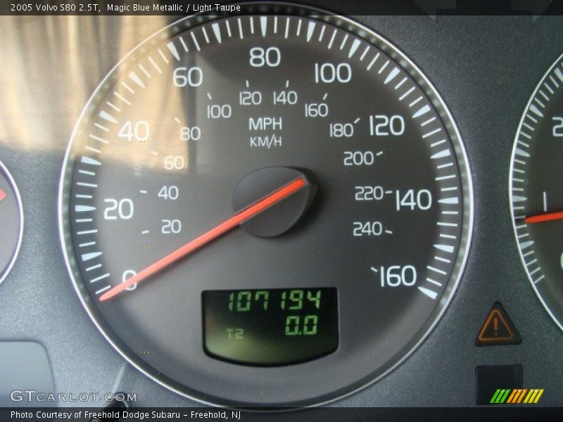 Magic Blue Metallic / Light Taupe 2005 Volvo S80 2.5T