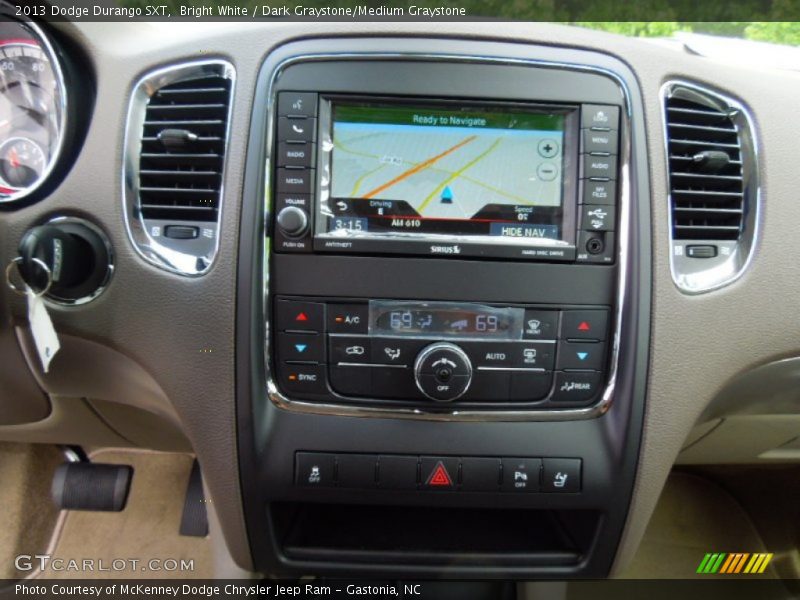 Controls of 2013 Durango SXT
